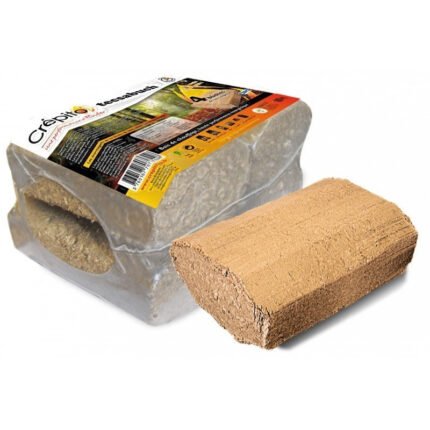 Bûches de bois compressé Crépito Tecsabuch (palette de 1t)